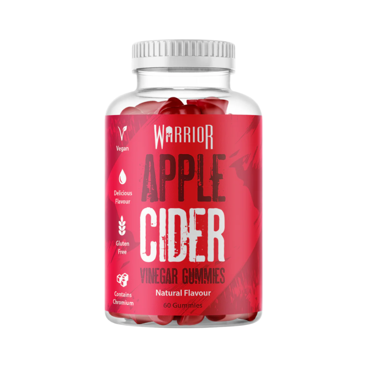 Warrior Apple Cider Vinegar Gummies 60 Gummies